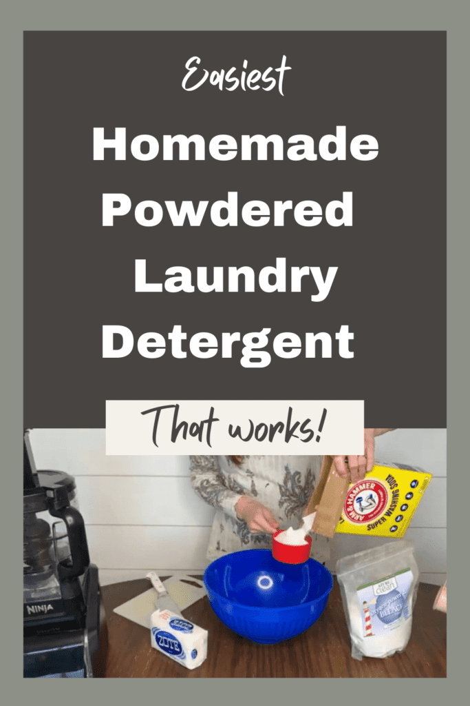 Easy Homemade Laundry Detergent Without Borax (All Natural) The From
