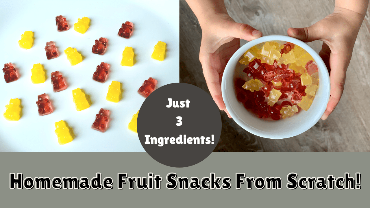 Healthy Homemade Gummy Fruit Snacks {Easy Recipe} The From Scratch Farmhouse