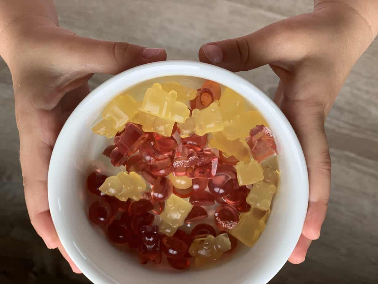 Fruit Juice Sweetened Gummy Bears Recipe