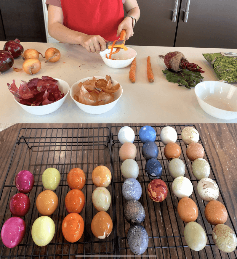 DIY Natural Easter Egg Dye {No food coloring}