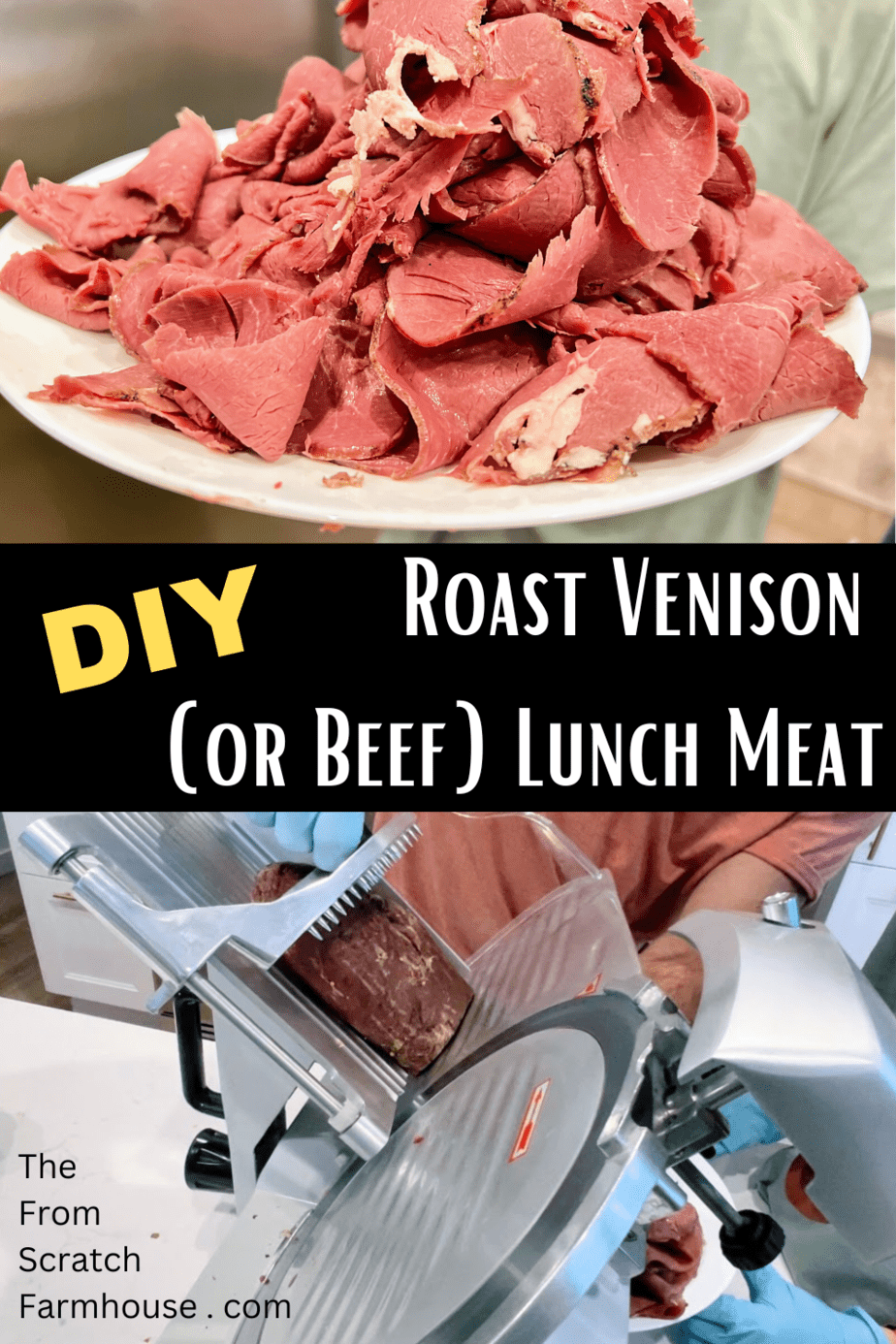 DIY roast venison or beef lunch meat