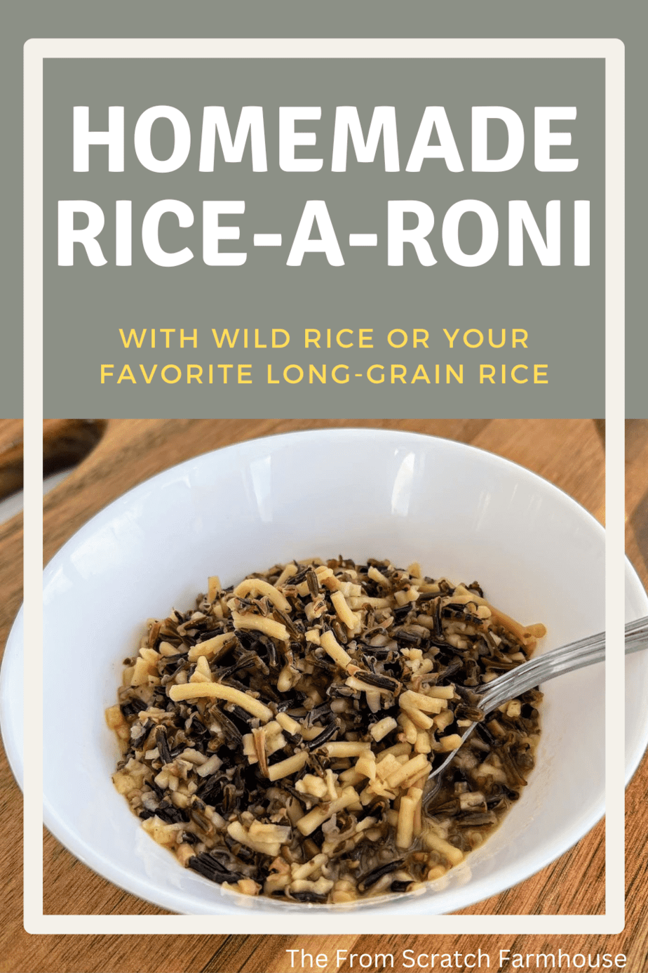 Simple Wild Rice Blend Recipe (Rice-a-Roni Copycat) - The From Scratch