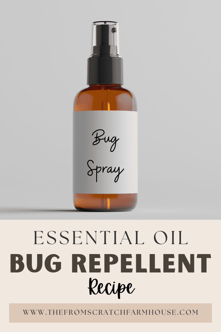 Homemade Essential Oil Bug Spray Repellent Recipe