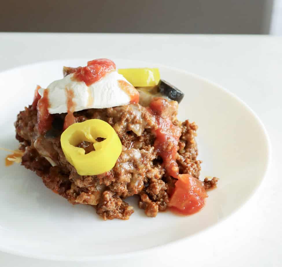 Easy Ground Beef or Venison Enchilada Pie Recipe