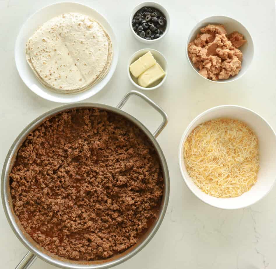 ingredients for enchiladas