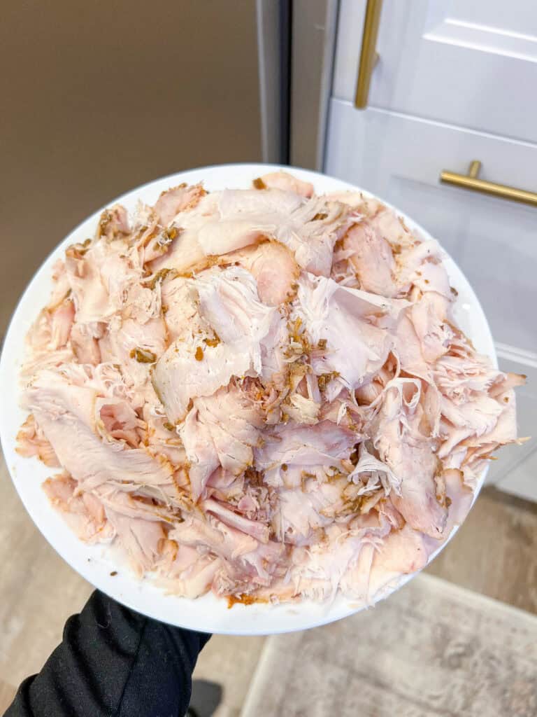 sliced turkey deli lunch meat