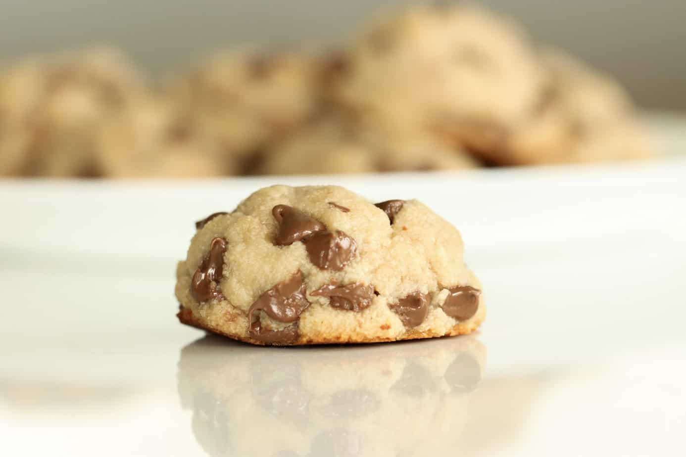 BEST Gluten-free Dairy-free Chocolate Chip Cookies {Without Flour, Refined Sugar, or Eggs}