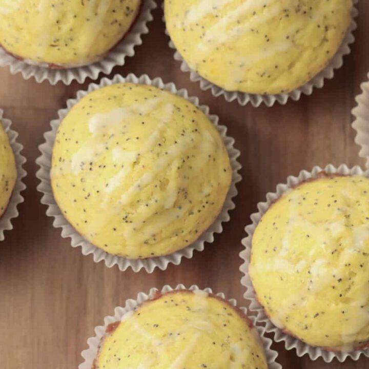 lemon poppyseed muffins