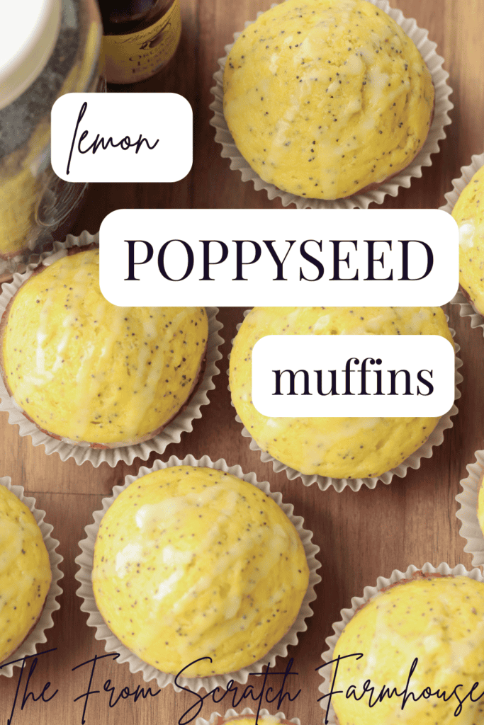 lemon poppyseed muffins