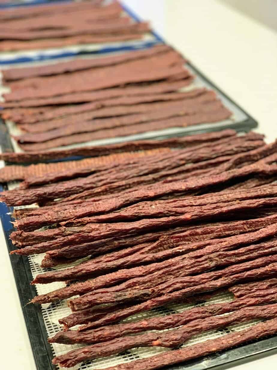 homemade jerky sticks