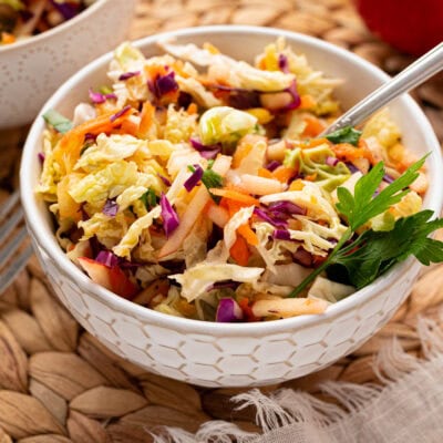 apple pineapple coleslaw
