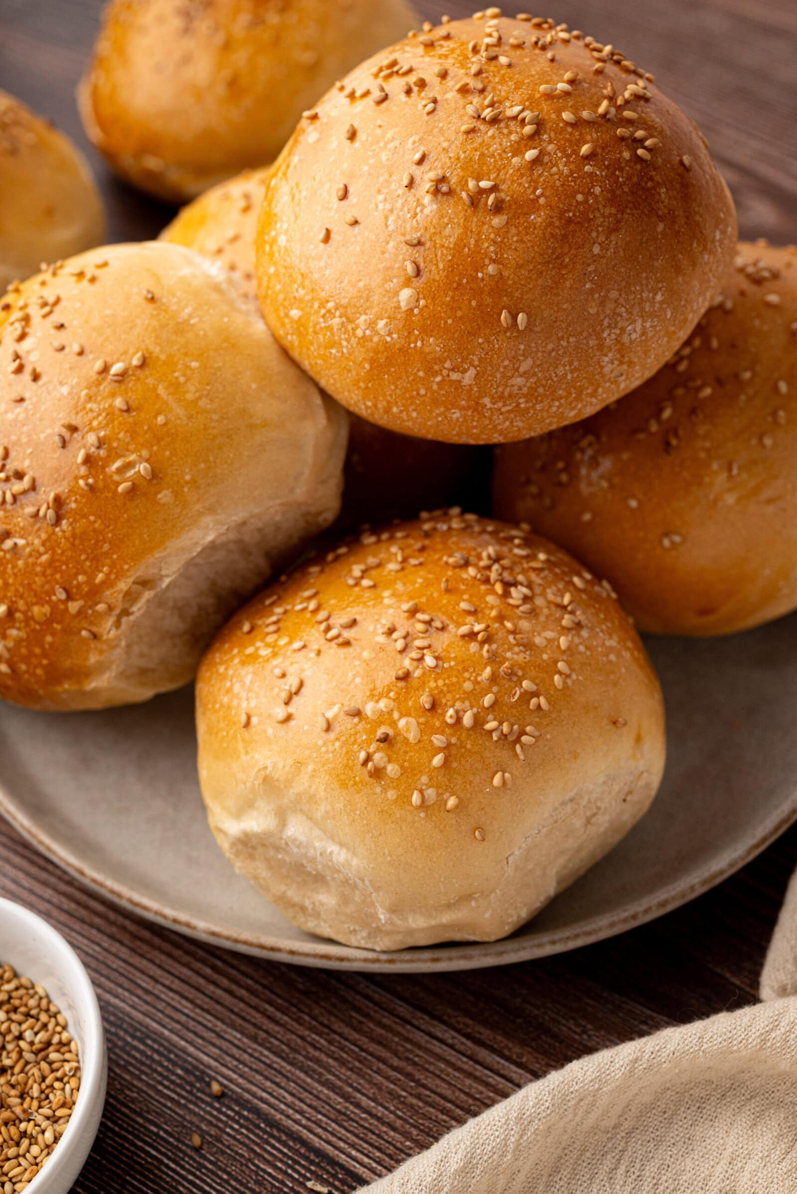 Easy Sourdough Burger Buns (Same-day Recipe!)