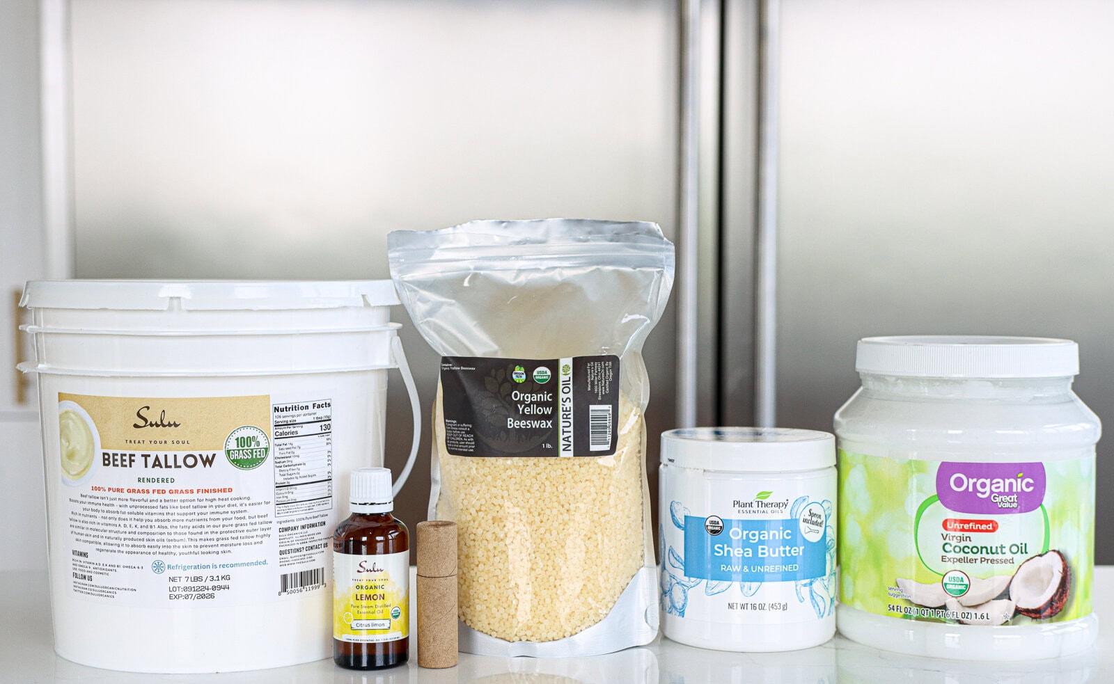 homemade tallow lip balm ingredients