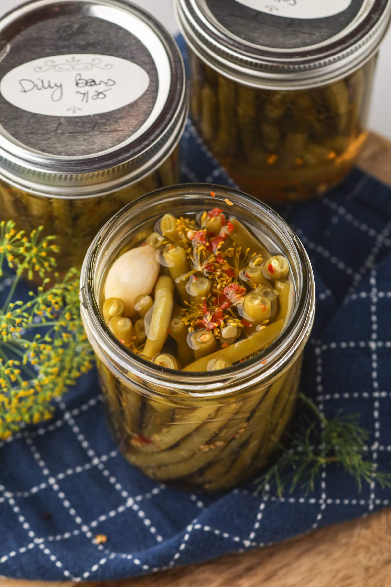 The Best Canned Dilly Beans (dilled beans recipe + video)